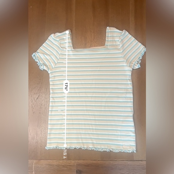 Levis girls shirt XL. Teal - Picture 5 of 7